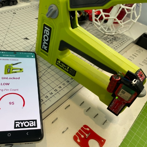 Smart Stapler prototype